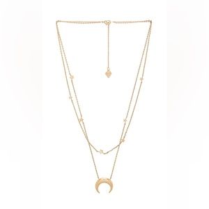 Wanderlust + Co Crescent necklace